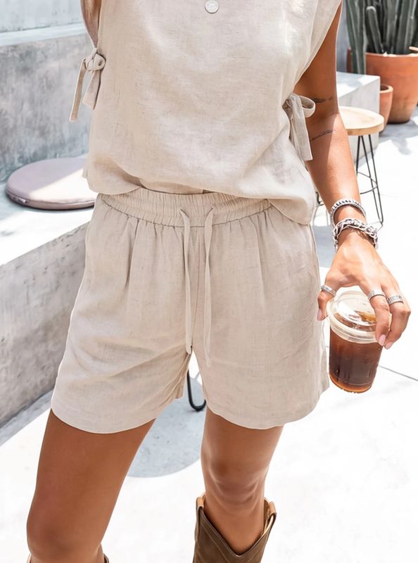 MOOST WANTED - Fallon Shorts - Light Beige