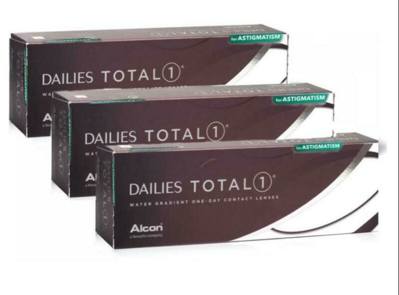 Dailies Total 1 Toric 30er