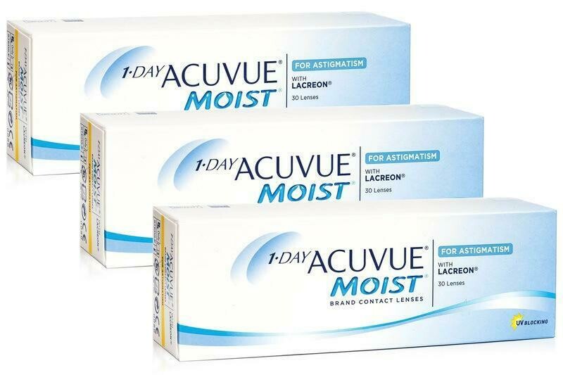 Acuvue Moist 1-Day Toric 30er
