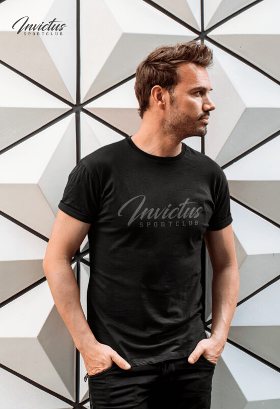 "Invictus" Black Elite  T-Shirt