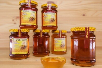 Мёд старорусский  "Луговое разнотравье" из Старой Руссы