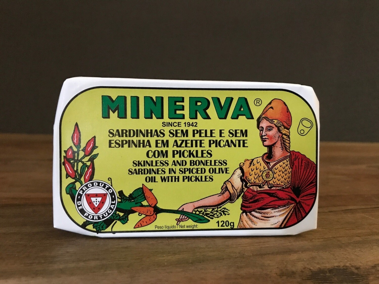 Minerva Sardine Olives& Pickles 120g