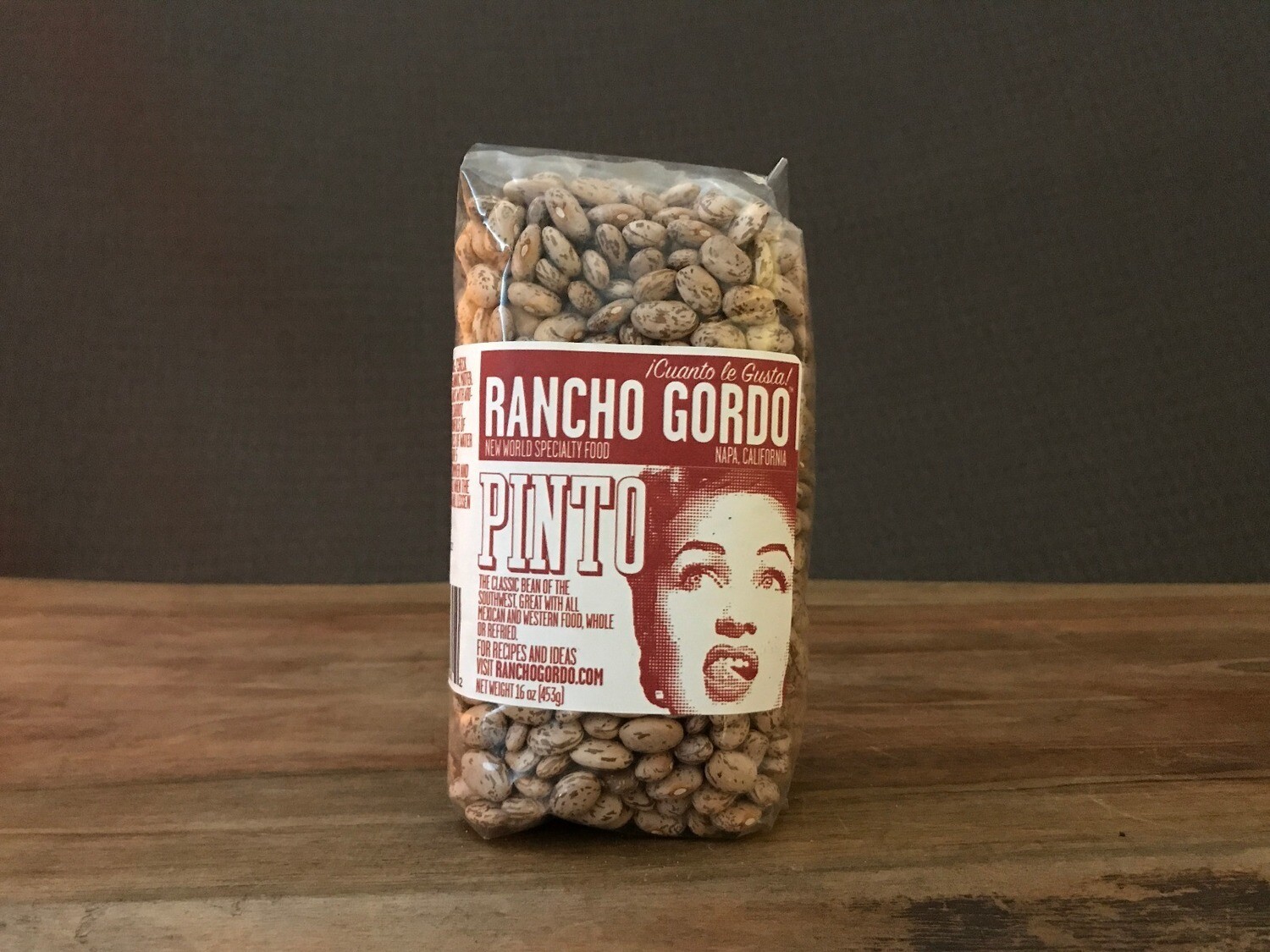 Rancho Gordo Pinto Beans 16 oz