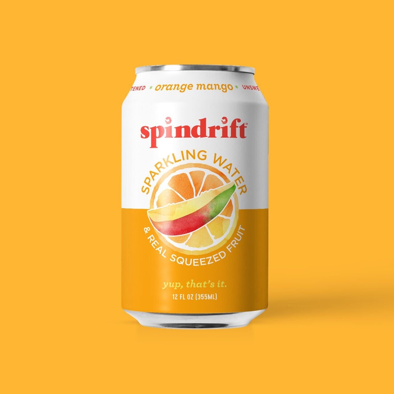 Spindrift Seltzer - Orange Mango