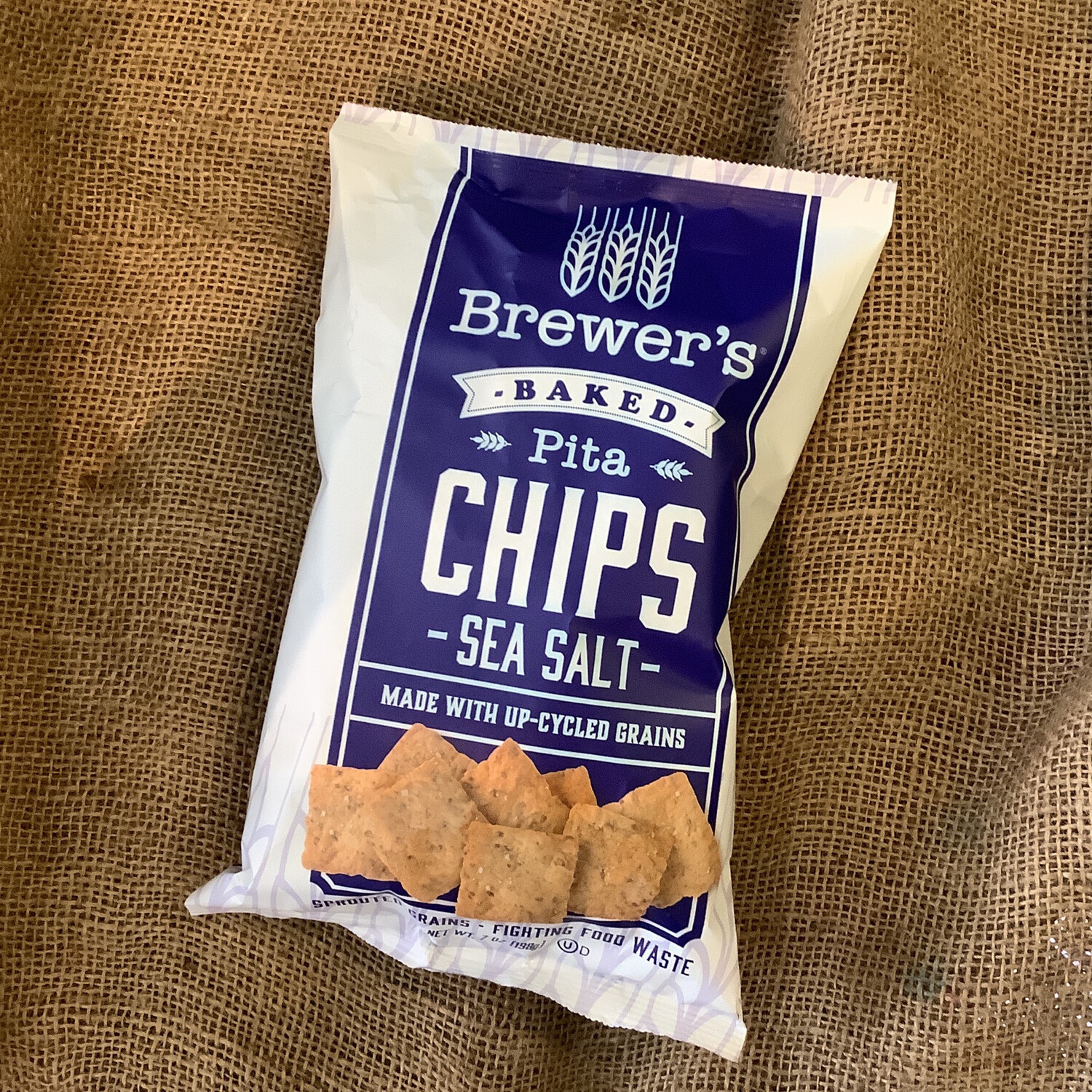Brewer’s Sea Salt Pita Chips