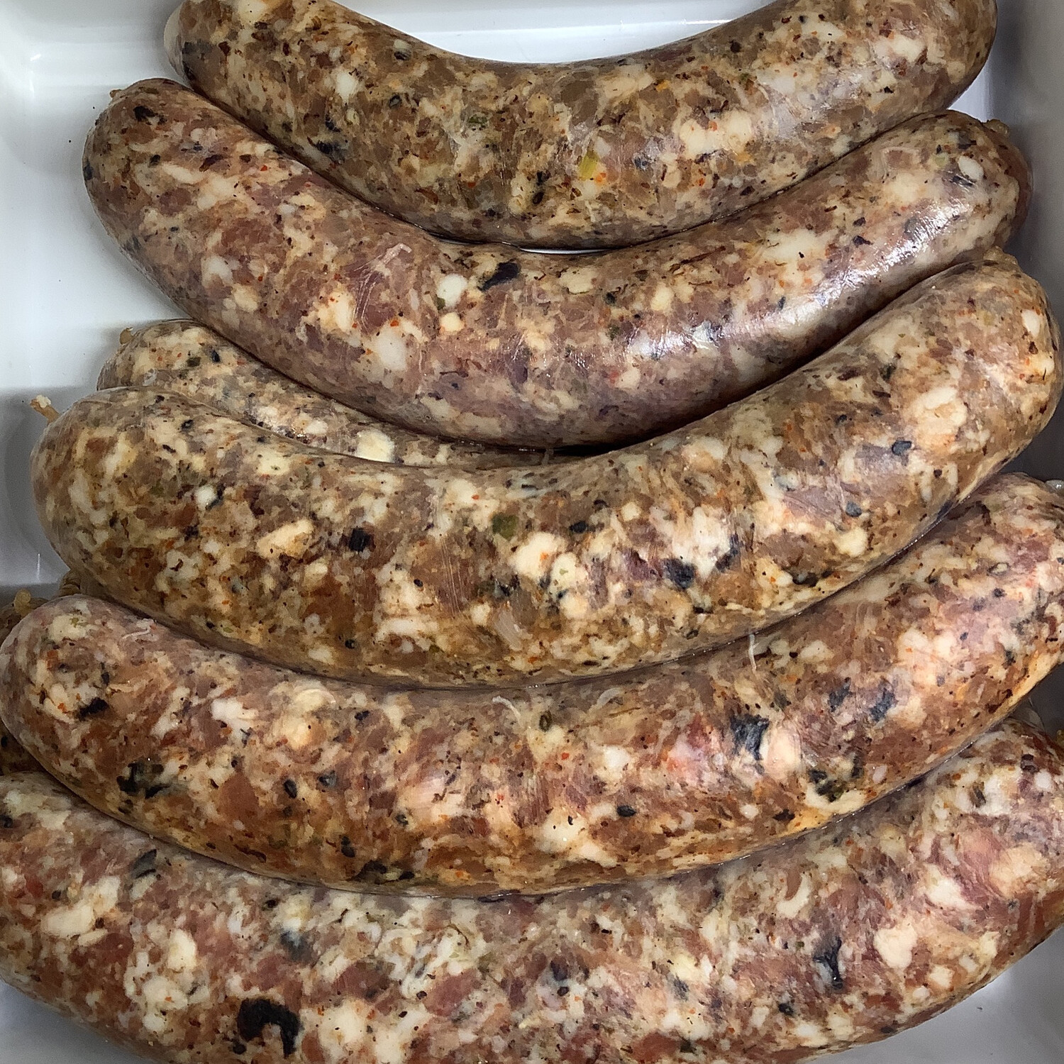 Sausages, Housemade Japanese 7-Spice - 1 Pound