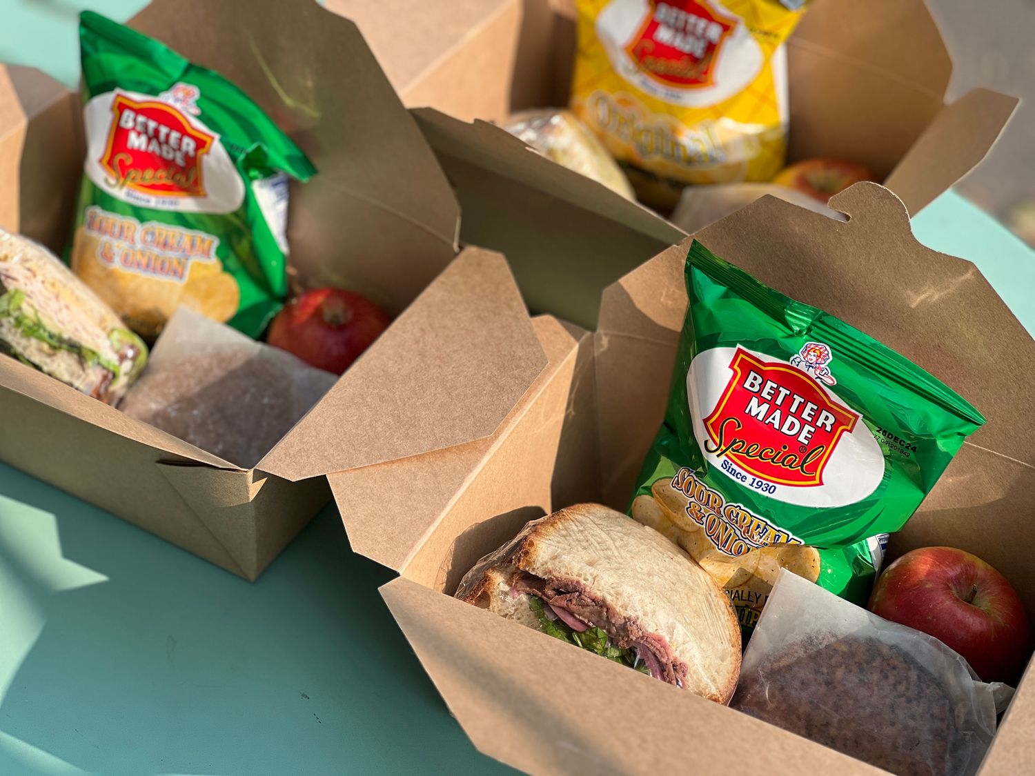 The Boxed Lunch, per person