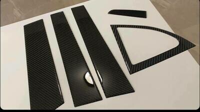 5-Piece Carbon Fiber Pillar Kit 5-Piece Carbon Fiber Pillar Kit