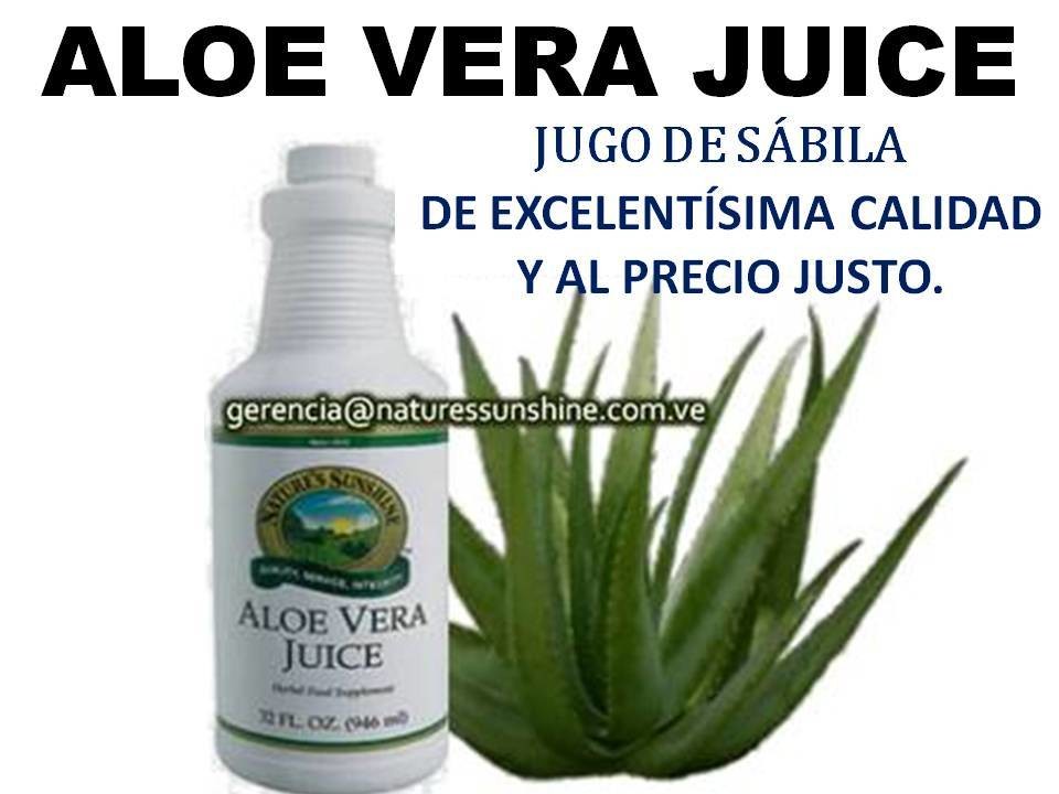 Jugo de Sábila