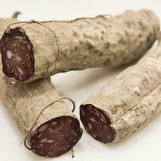 Saucisson Cendré 40.90 €/kg Prix pour 100 g