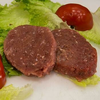 Steak haché veau 23.50 €/kg Prix pour 140 g