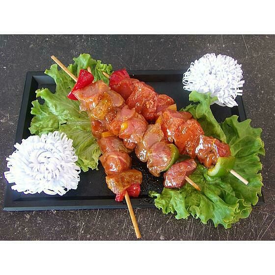 Brochette veau marinée 25.90 €/kg Prix pour 500 g