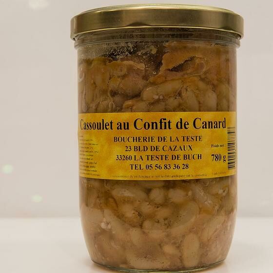 Cassoulet confit canard 780 g - prix unitaire