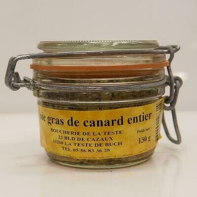 Foie gras canard 130 g - prix unitaire