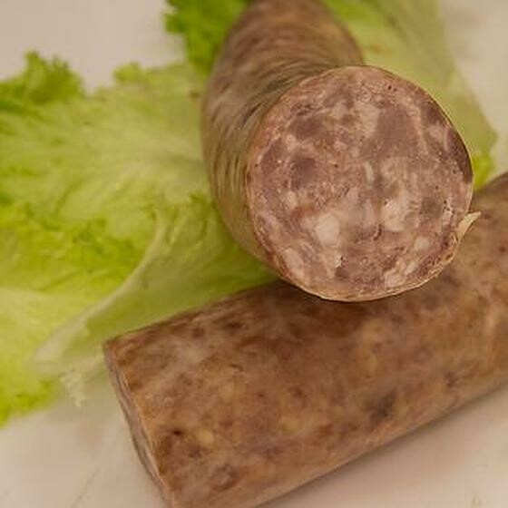 Saucisson à l'ail 20,50 €/kg Prix pour 100 g
