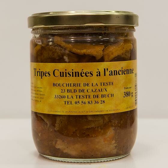 Tripes cuisinées ancienne 380 g - prix unitaire