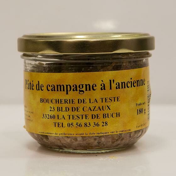 Pâté campagne ancienne 180 g - prix unitaire