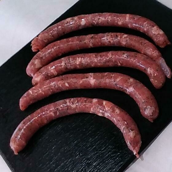 Saucisse de veau à ail des ours 22,90 €/kg Prix pour 500 g