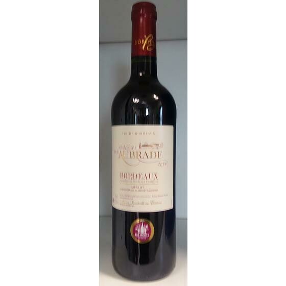 CHÂTEAU DE L'AUBRADE ROUGE 75 cl - prix unitaire