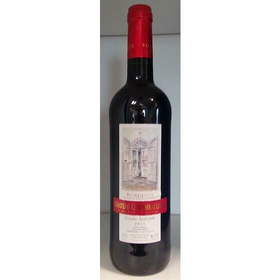 CHÂTEAU LA RAMBAULIERE ROUGE - prix unitaire