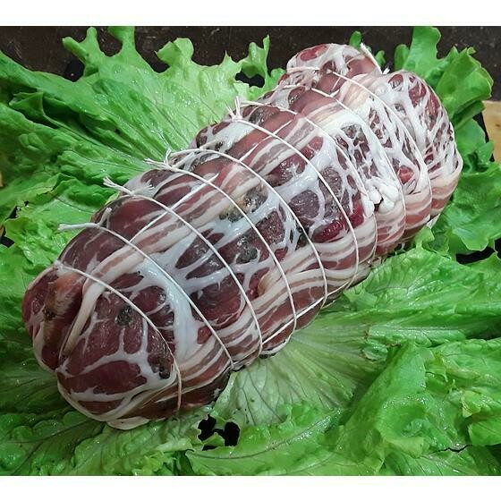 Rôti Bœuf lard 1/2 sel 26.90€/kg  Prix pour 500 g