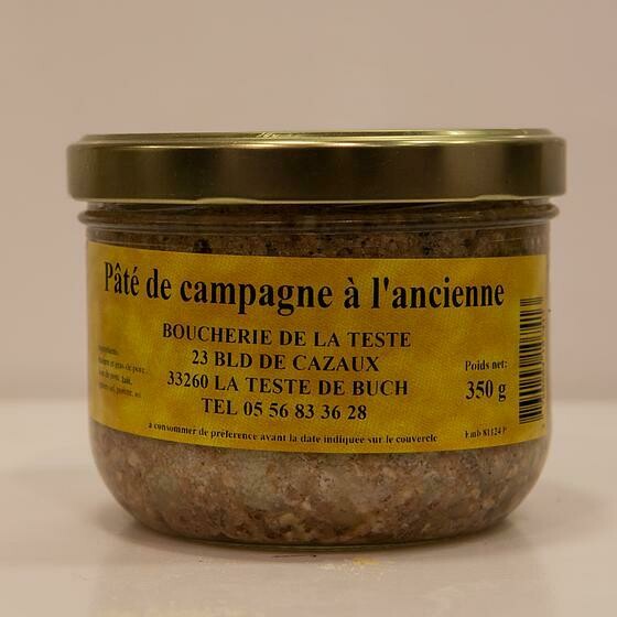 Pâté campagne ancienne 350 g - prix unitaire