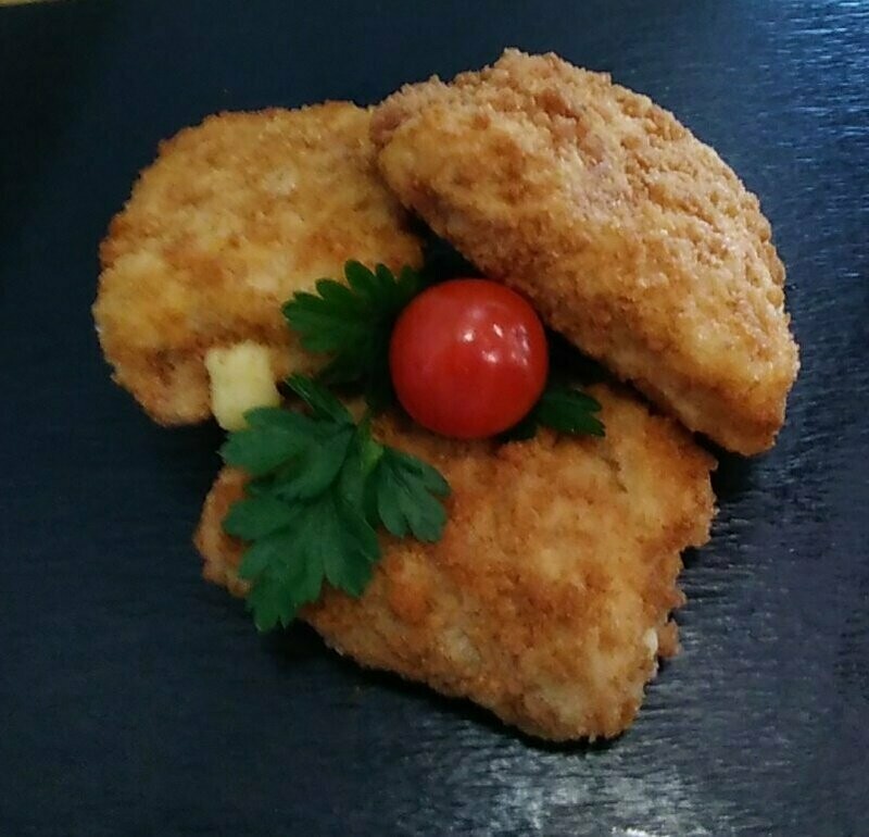 Cordon bleu de poulet 21.95 €/kg Prix pour 160 g