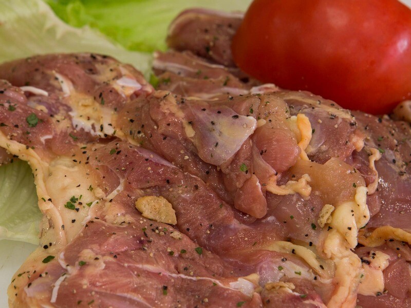 Grilladou poulet 18.90 €/kg Prix pour 500 g