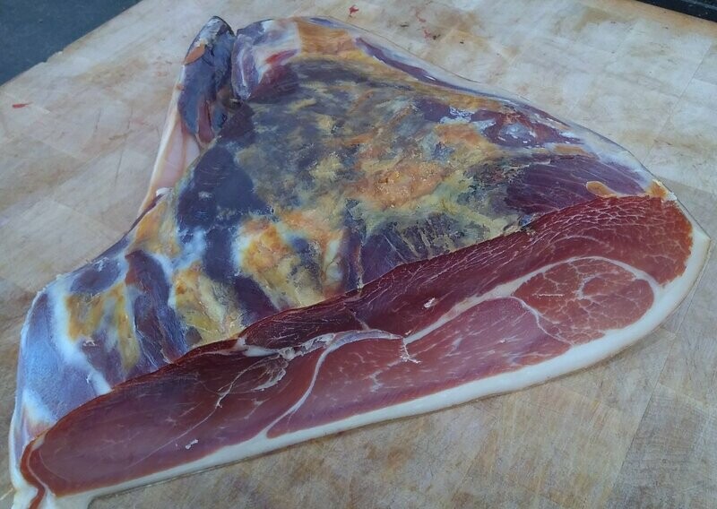 Jambon cru Bodega 37.90 €/kg prix pour 100 g