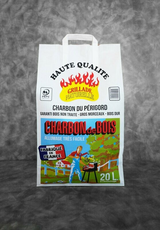 Charbon de bois 20 L