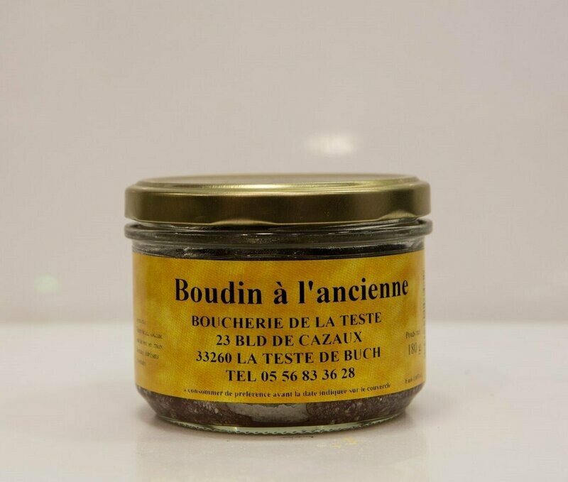 Boudin à l'ancienne 180 g - prix unitaire