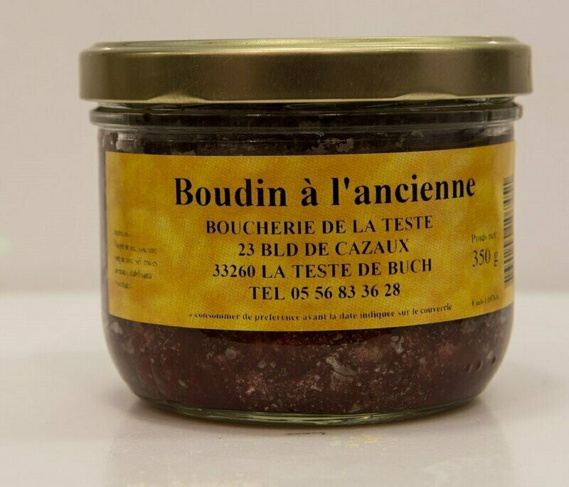 Boudin à l'ancienne 350 g - prix unitaire