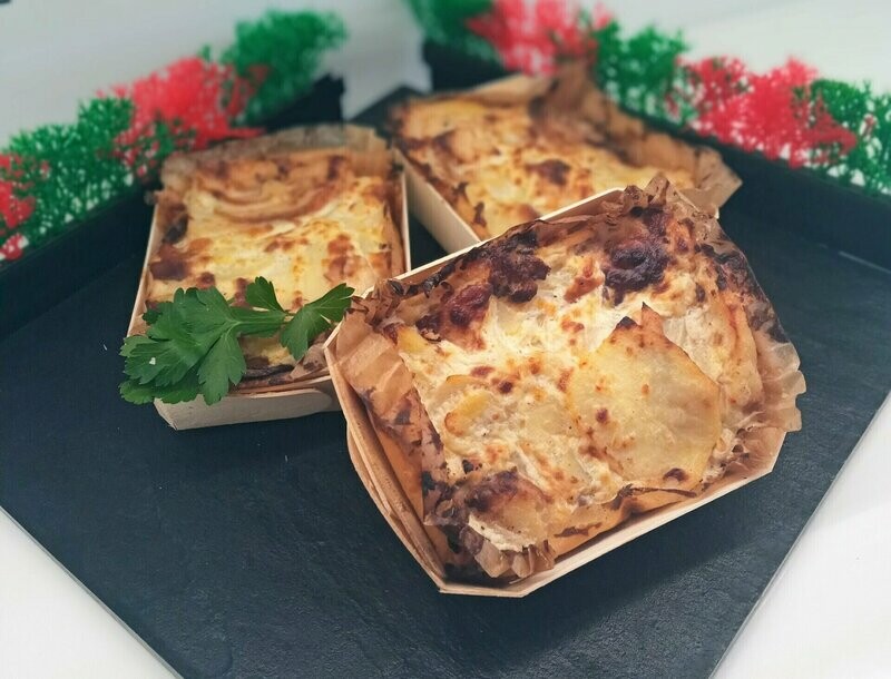 Gratin choux-fleurs ou brocoli 14.90 €/kg - Prix pour 300 g