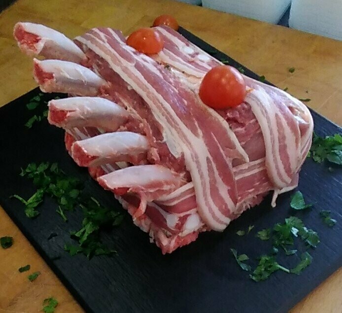 Carré de porc 14.50 €/kg Prix pour 1,6 kg