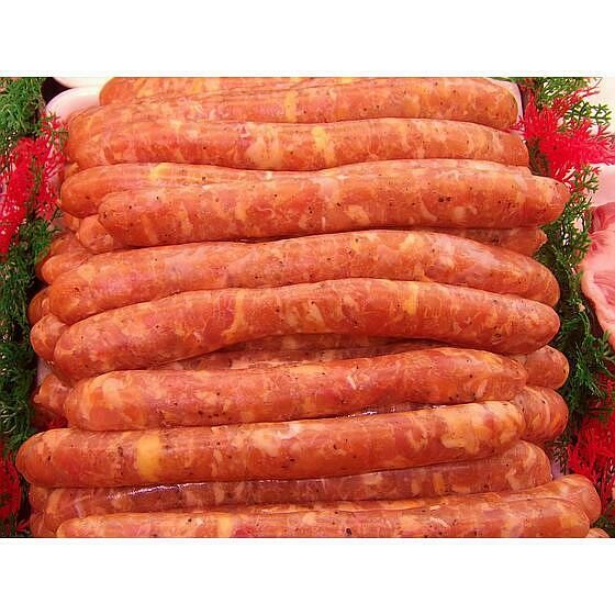 Saucisse poulet 20.95 €/kg Prix pour 500 g Saucisse poulet 20.95 €/kg Prix pour 500 g