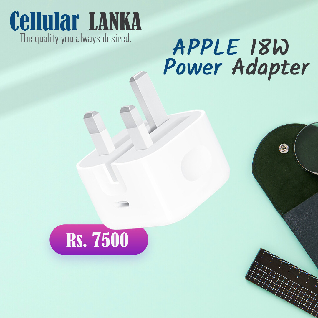 18W Apple Charging Adapter