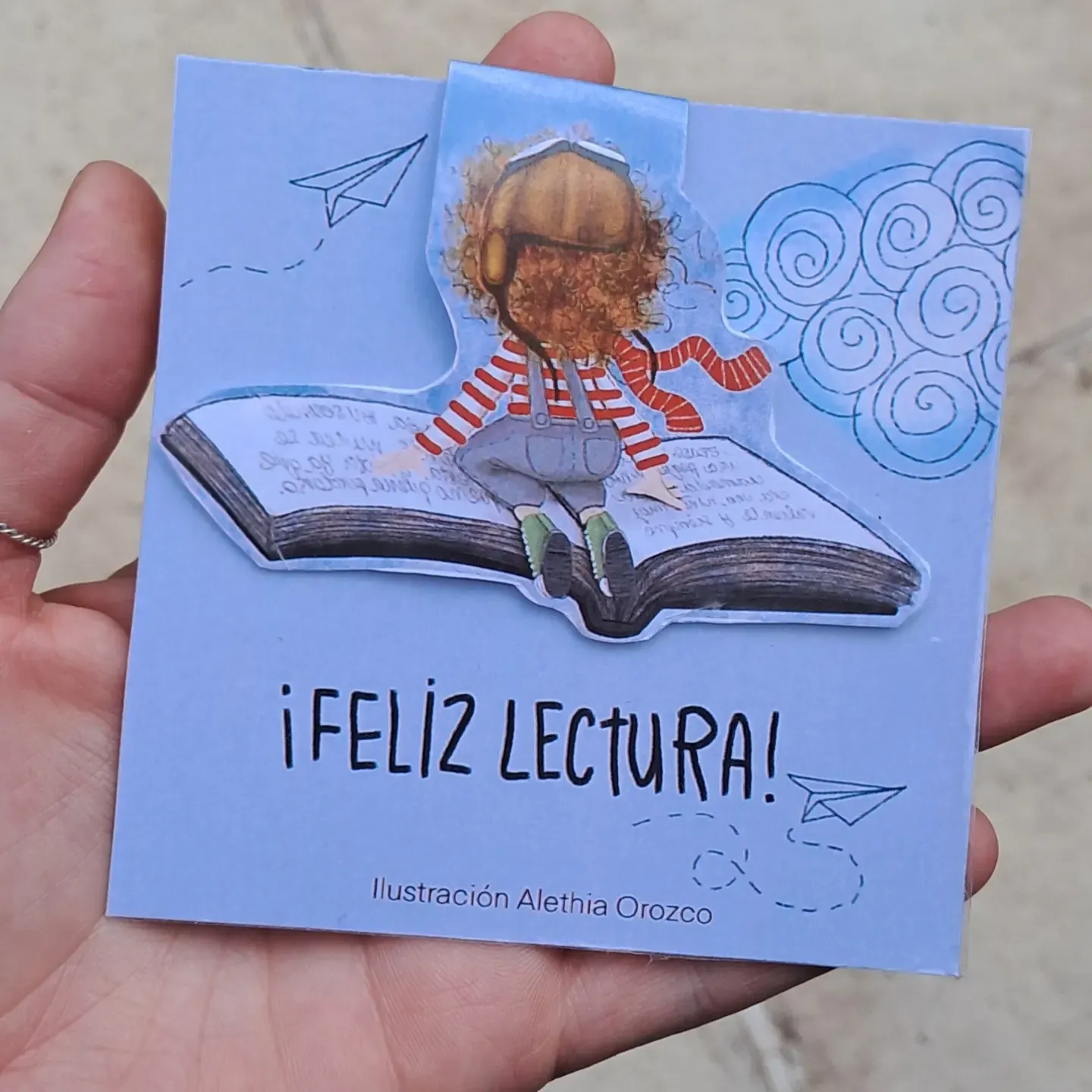 Marcapaginas ilustradas