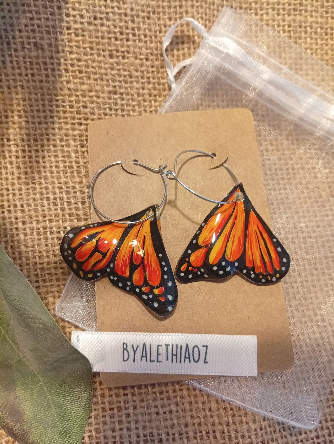 Pendientes Alas de mariposa