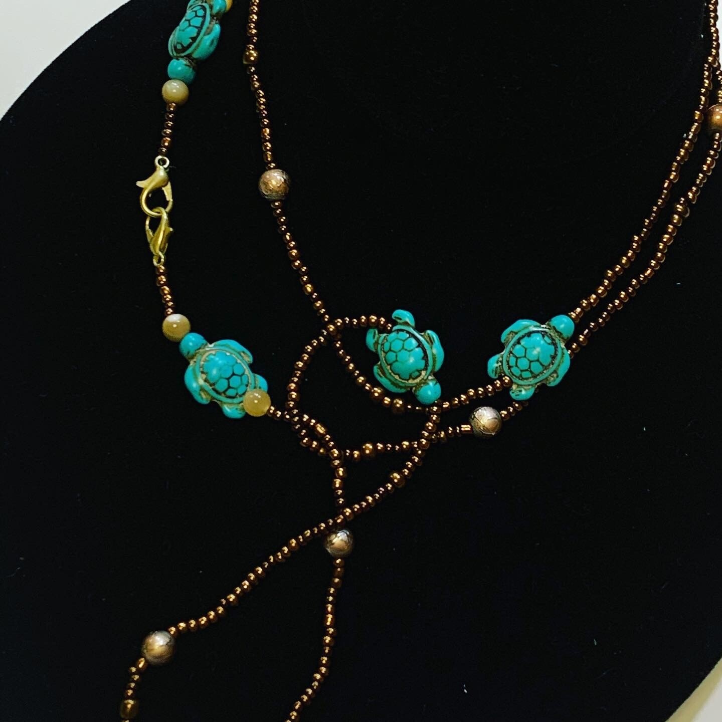Tortoise And Shell Mask Chain