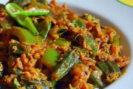 Kadai Bhindi Kadai Bhindi