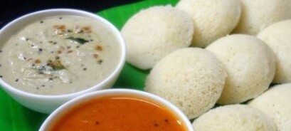 Idli Sambar & Chutney