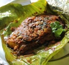 Meen Pollichathu (Fish/Shrimp)
