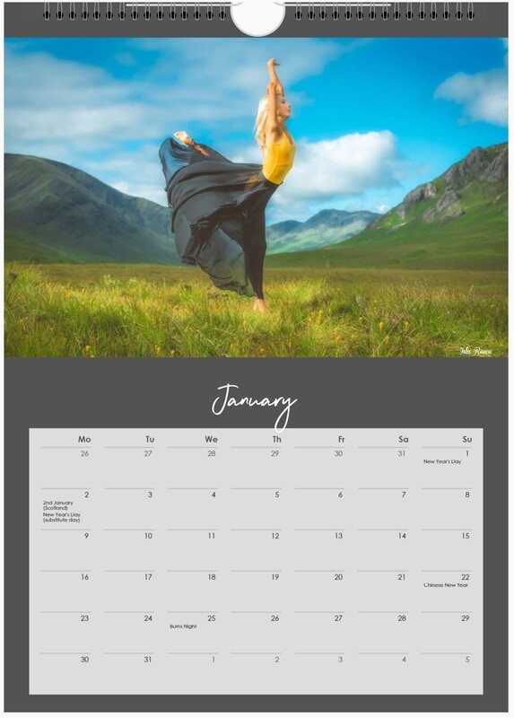 2023 Charity Dance Calendar