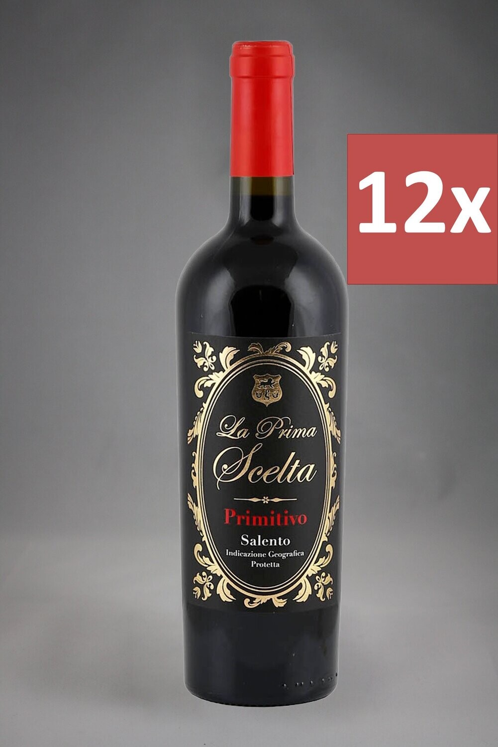 12 Fl. La Prima Scelta Primitivo 2022 (10,43 €/l)