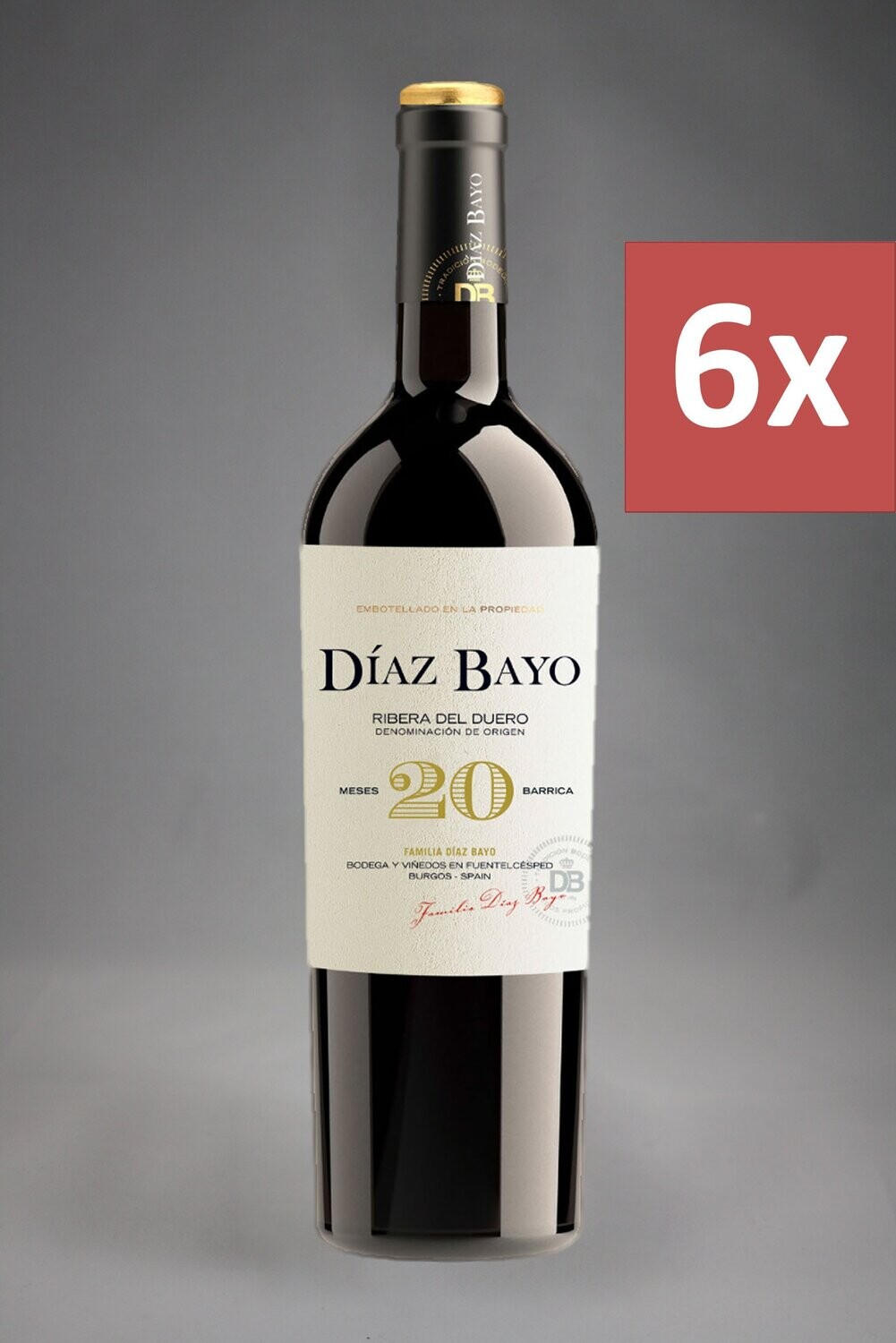 6 Fl. Diaz Bayo 20 Meses 2016 (26,67 €/l)