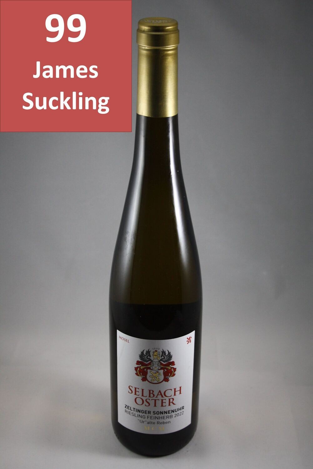 Selbach-Oster Riesling Spätlese Zeltinger Sonnenuhr "Ur-alte Reben" 2022 (39,87 €/l)