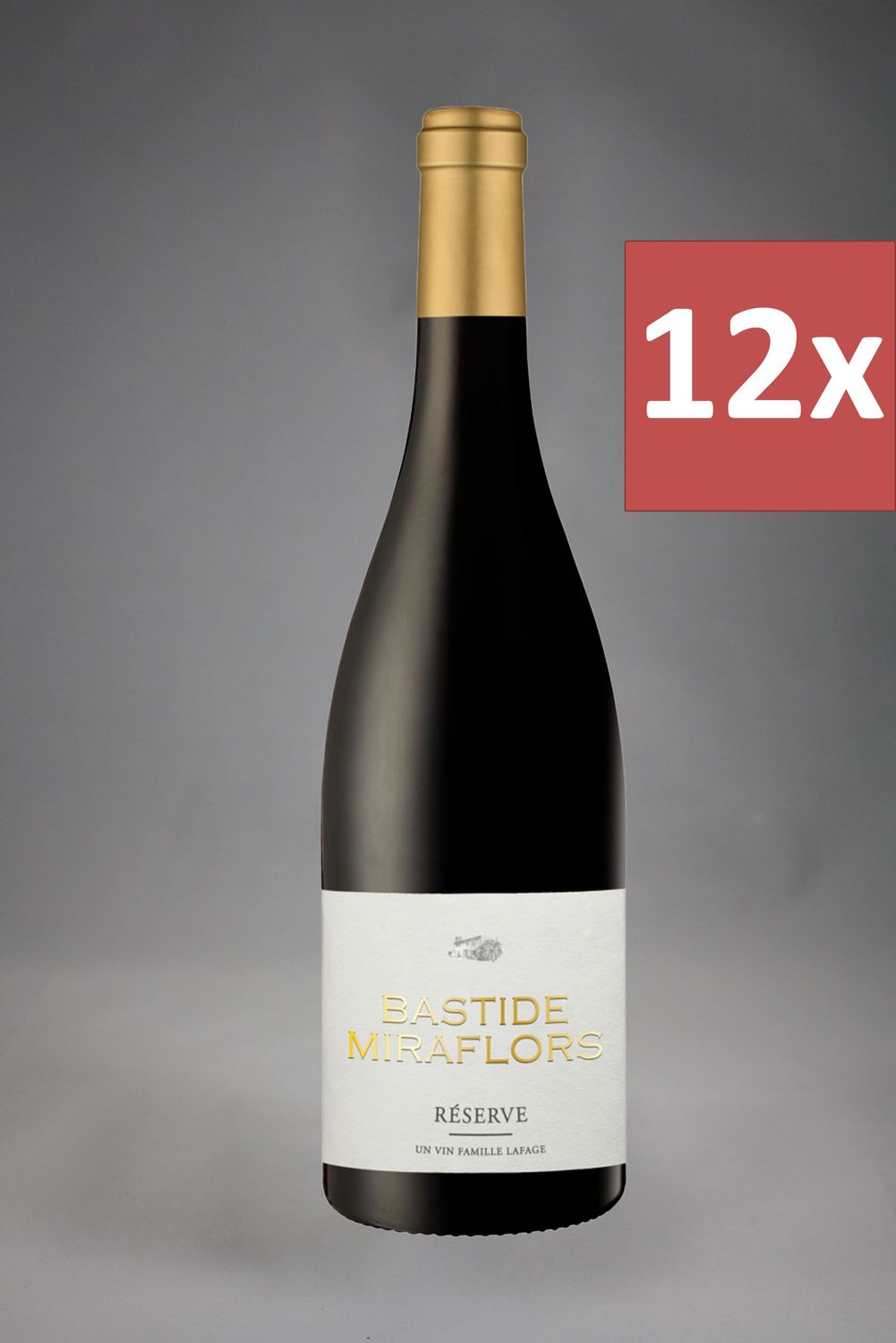 12 Fl. Domaine Lafage Bastide Miraflors Réserve 2021 (13,66 €/l)