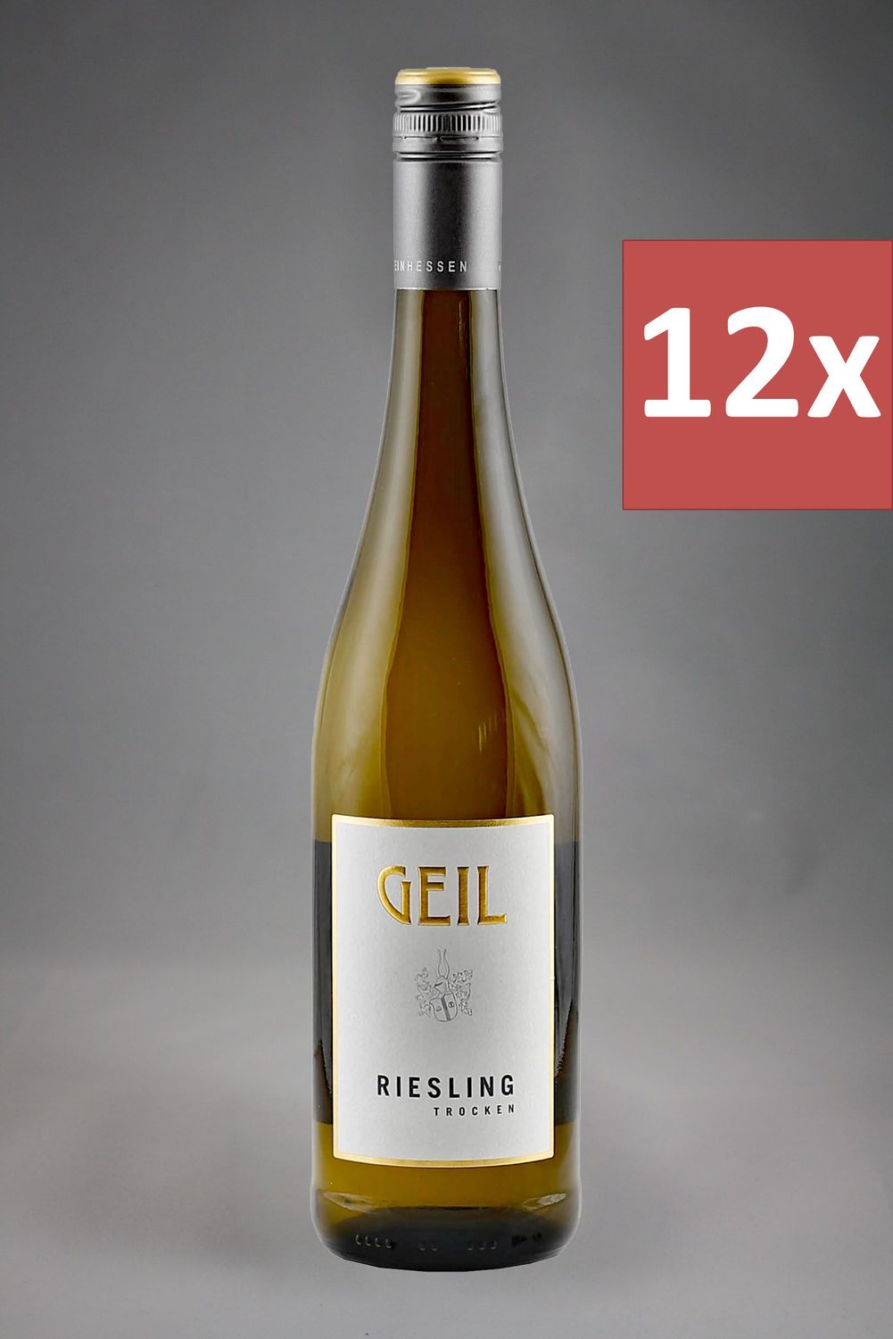 12 Fl. Geil Riesling trocken 2024 (20,64 €/l)
