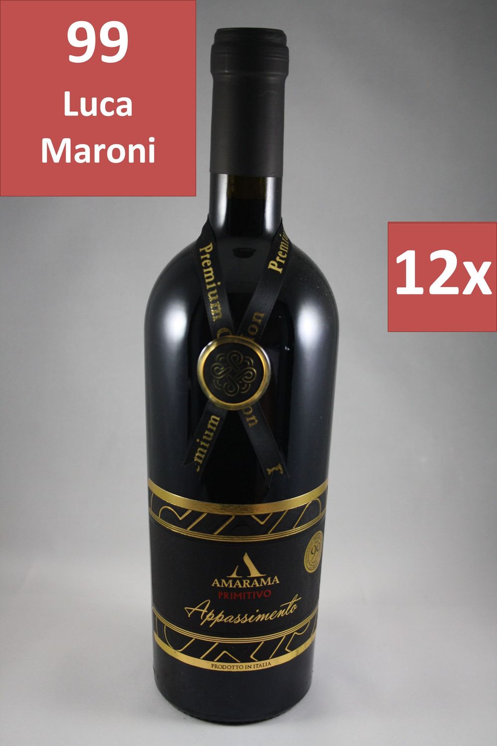 12 Fl. Amarama Primitivo Appassimento 2024 (25,21 €/l)