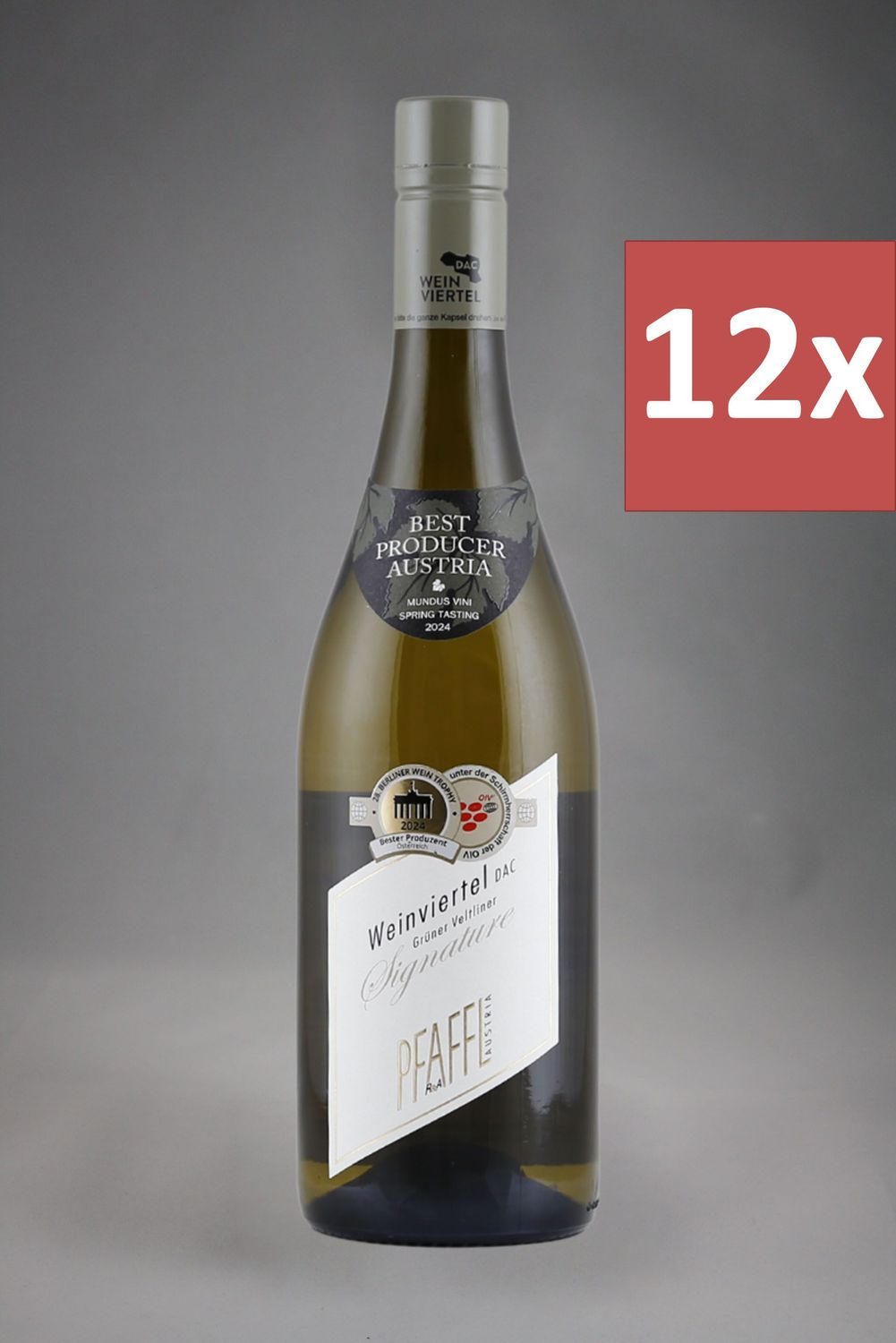 12 Fl. Pfaffl Grüner Veltliner Signature 2024 (12,21 €/l)